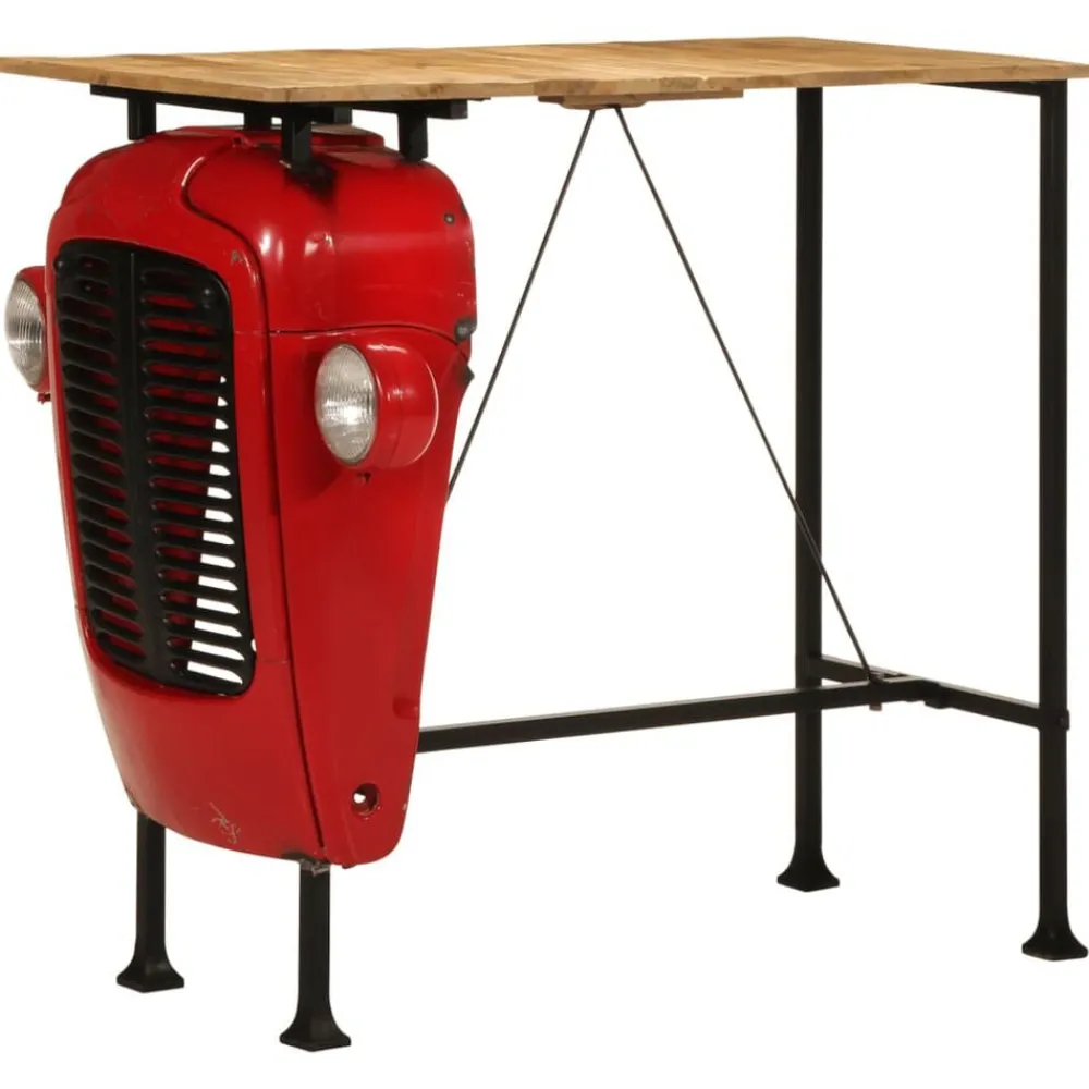 5-delige Barset massief mangohout>vidaXL Clearance