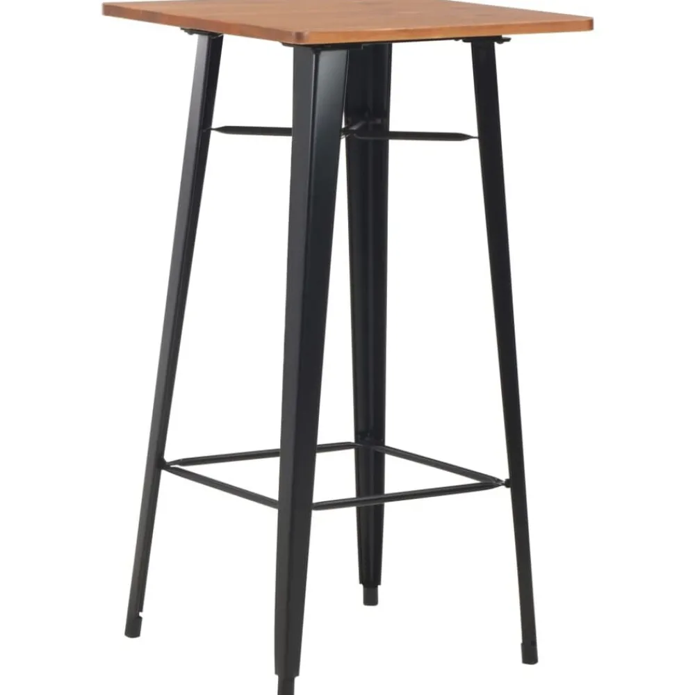 3-delige Barset staal bruin zwart>vidaXL New