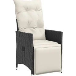 3-delige Bistroset met kussens poly rattan zwart><noscript><img width=