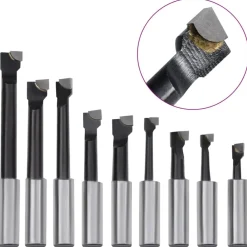 15-delige Boorgereedschapsset met MT2-F1-12 boorkop 50 mm>vidaXL Clearance