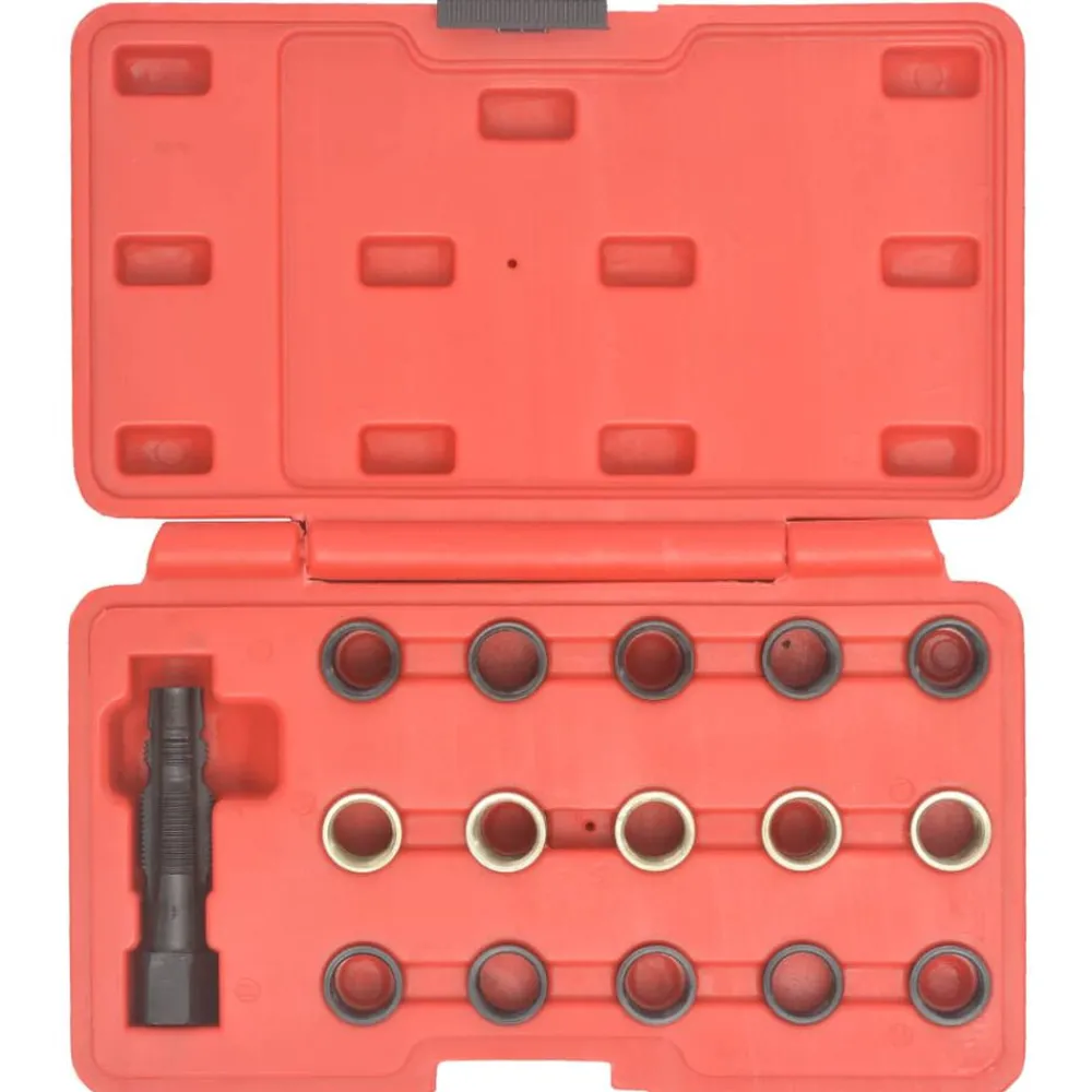 16-delige Bougiedraad reparatieset M14x1,25>vidaXL