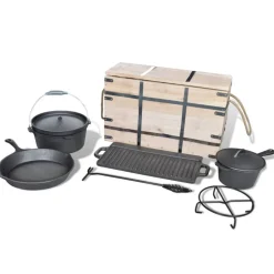 9-delige Braadpannenset>vidaXL Outlet