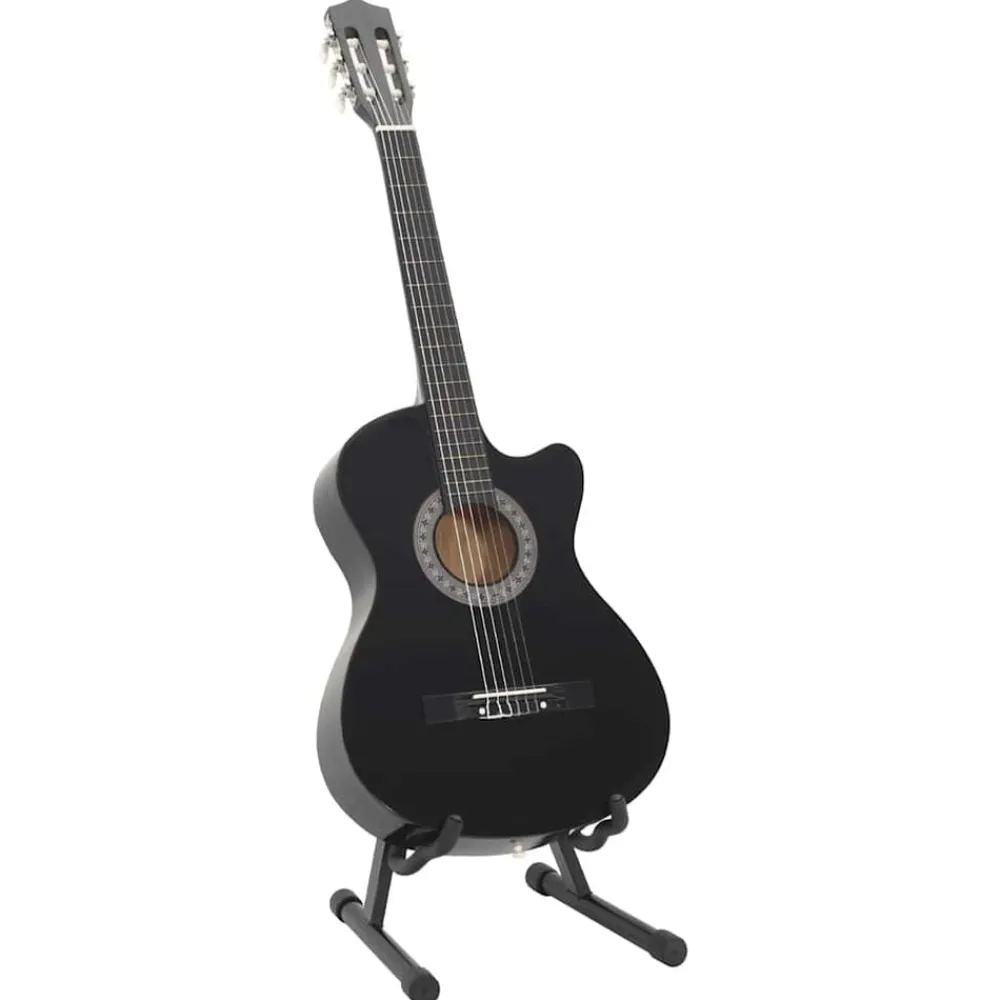 12-delige Gitaarset met 6 snaren western klassiek 38">vidaXL Discount