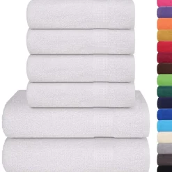 6-delige Handdoekenset FROGN 360 g/m²>vidaXL New