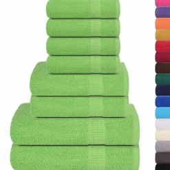 8-delige Handdoekenset FROGN 360 g/m²>vidaXL New
