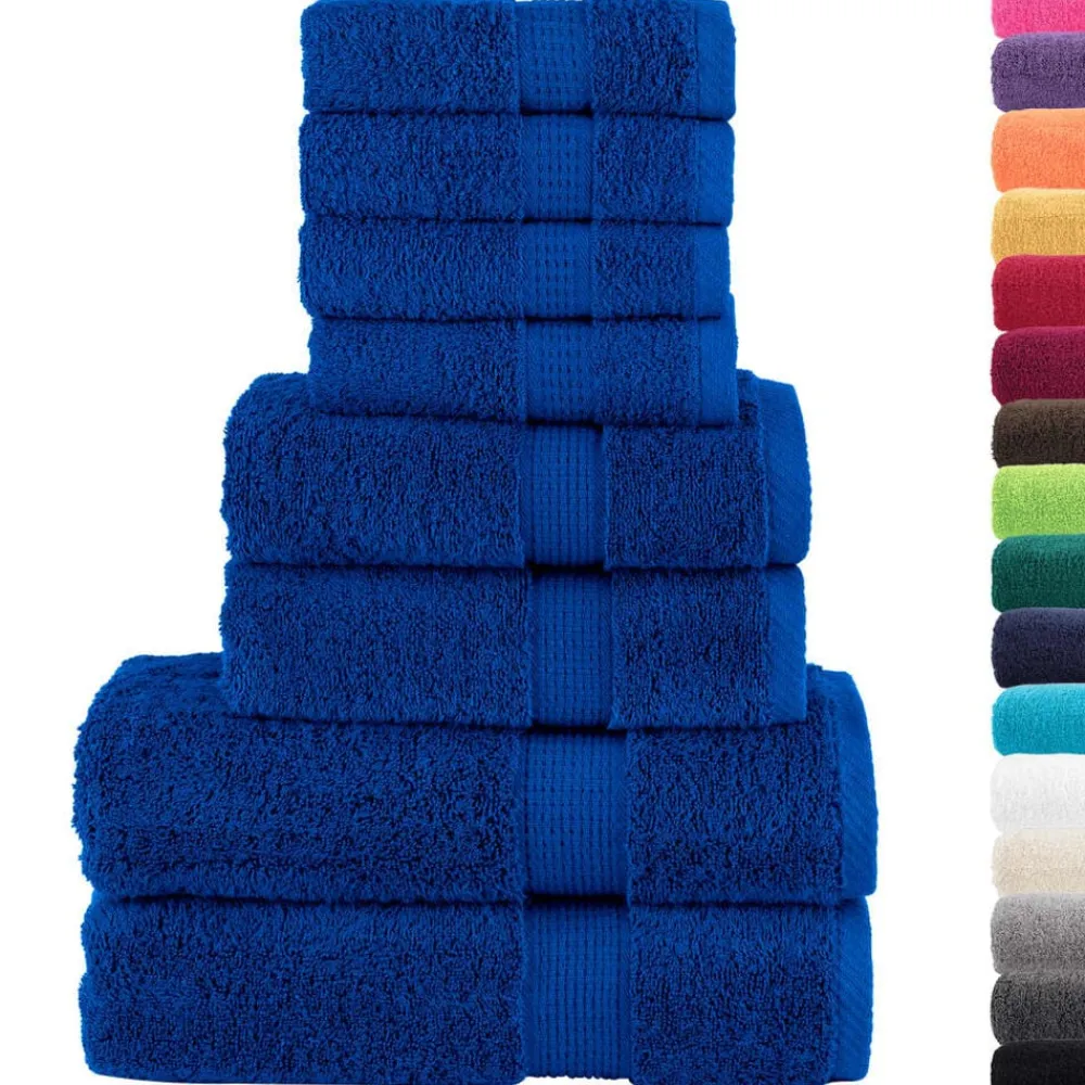 8-delige Handdoekenset SOLUND 600 g/m²>vidaXL Outlet