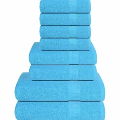 8-delige Handdoekenset FROGN 360 g/m²>vidaXL New