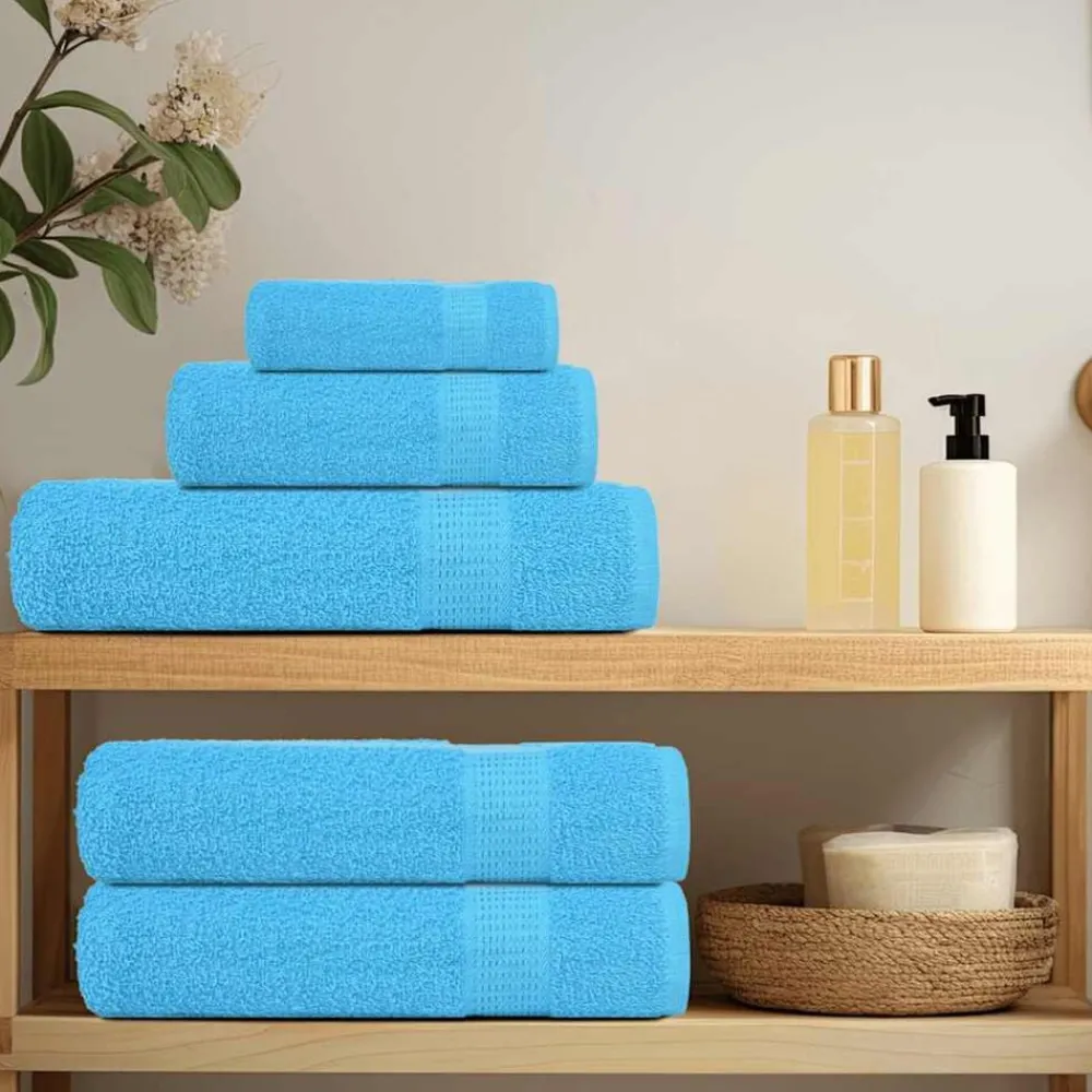 8-delige Handdoekenset FROGN 360 g/m²>vidaXL New