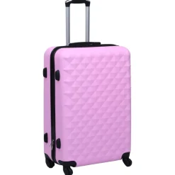 Bagage & Tassen*vidaXL 3-delige Harde kofferset ABS Roze