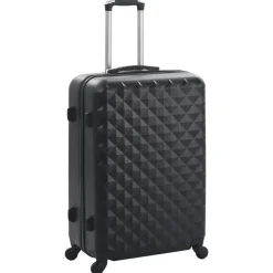 Bagage & Tassen*vidaXL 3-delige Harde kofferset ABS Zwart
