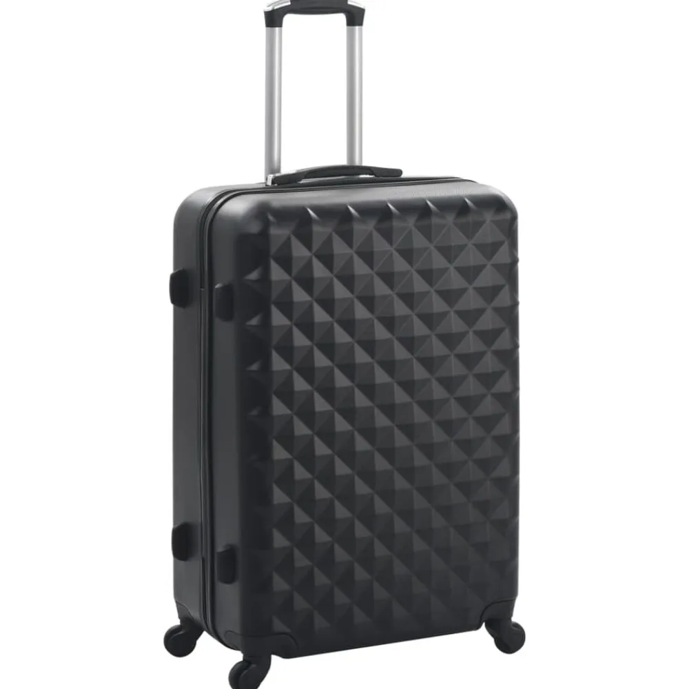 Bagage & Tassen*vidaXL 3-delige Harde kofferset ABS Zwart