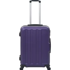 Bagage & Tassen*vidaXL 3-delige Harde kofferset ABS Paars
