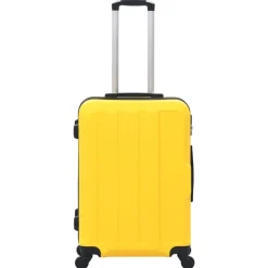 Bagage & Tassen*vidaXL 3-delige Harde kofferset ABS Geel