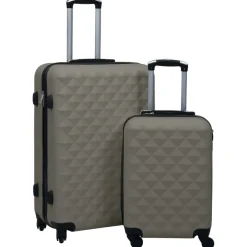 2-delige Harde kofferset ABS>vidaXL Discount