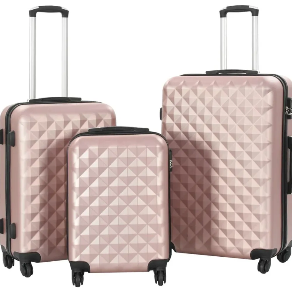 3-delige Harde kofferset ABS>vidaXL Discount