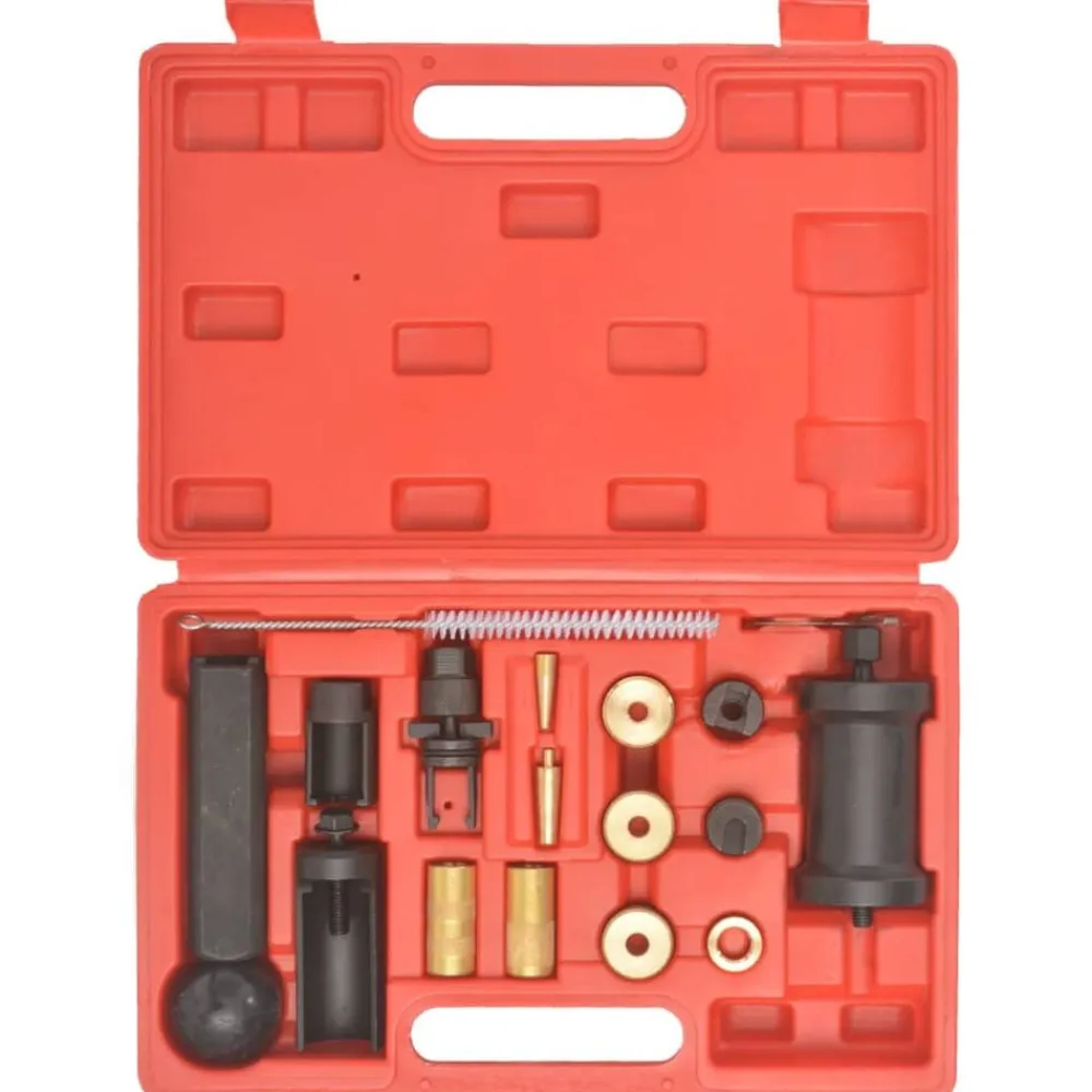 Garageuitrusting & Gereedschap*vidaXL 18-delige Injector verwijder- en installatieset voor VAG VW