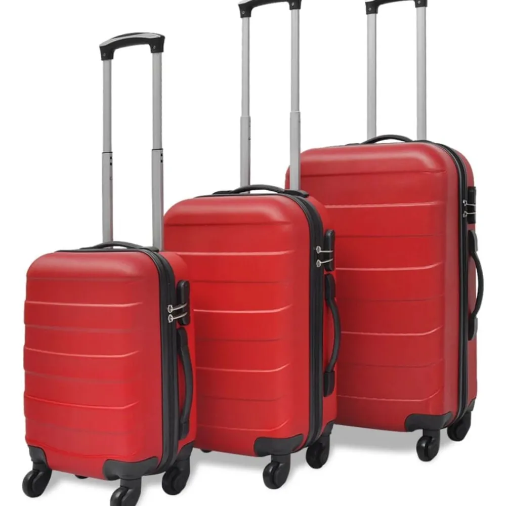 3-delige Kofferset hard 45,5/55/66 cm>vidaXL New
