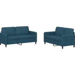 2-delige Loungeset fluweel>vidaXL Online