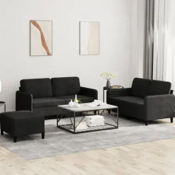 3-delige Loungeset fluweel>vidaXL New