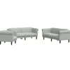 2-delige Loungeset fluweel geel>vidaXL New