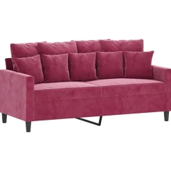 3-delige Loungeset met kussens fluweel><noscript><img width=