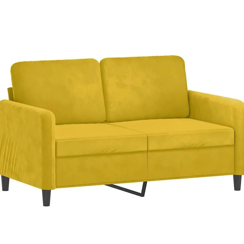 2-delige Loungeset met kussens fluweel>vidaXL Hot