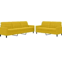 2-delige Loungeset met kussens fluweel>vidaXL Sale