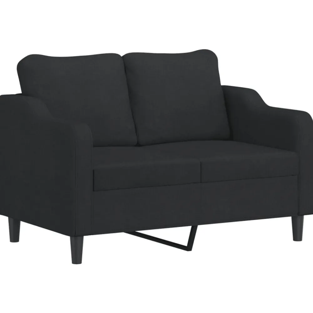 2-delige loungeset met kussens stof>vidaXL Online