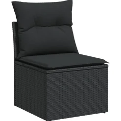 4-delige Loungeset met kussens poly rattan><noscript><img width=