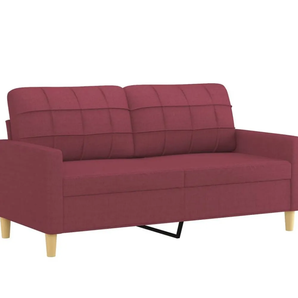 3-delige Loungeset met kussens stof>vidaXL Hot