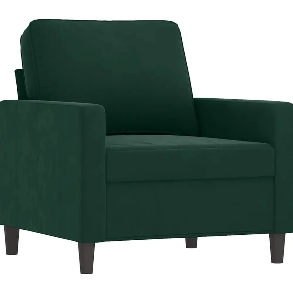 3-delige Loungeset met kussens fluweel>vidaXL