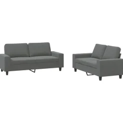 2-delige Loungeset stof>vidaXL New