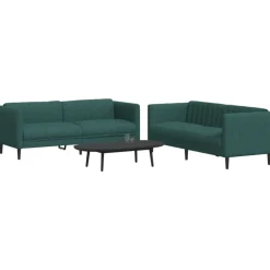 2-delige Loungeset stof>vidaXL Discount