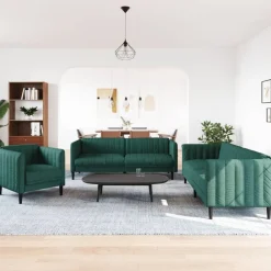 3-delige Loungeset stof><noscript><img width=
