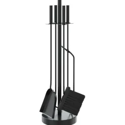 5-delige openhaardgereedschapset 18x66 cm staal>vidaXL Sale