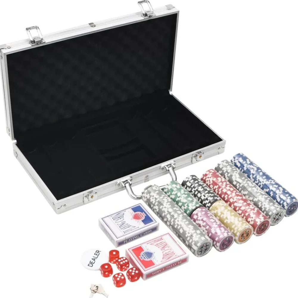 300-delige Pokerset 11,5 g>vidaXL Outlet