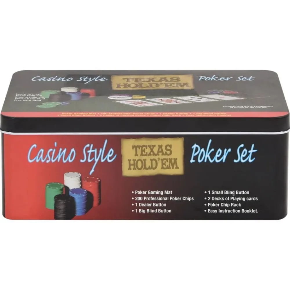 200-delige Pokerset 4 g>vidaXL