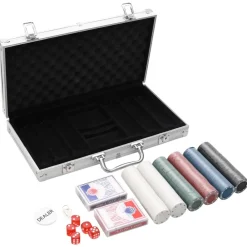 300-delige Pokerset 4 g>vidaXL Hot