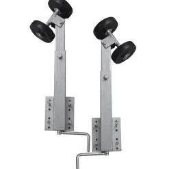 Voertuigonderdelen & -Accessoires*vidaXL 2-delige Rollerboegsteunenset voor boottrailer 59-84 cm
