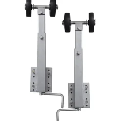 Voertuigonderdelen & -Accessoires*vidaXL 2-delige Rollerboegsteunenset voor boottrailer 59-84 cm