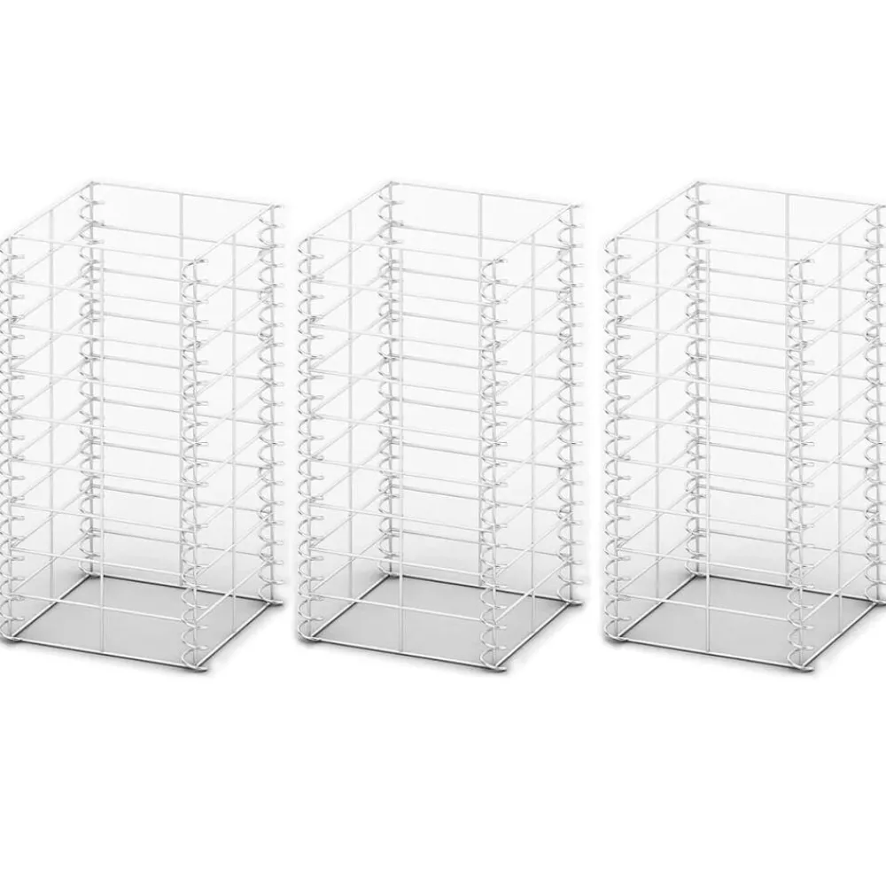 3-delige Schanskorfset 25x25x50 cm gegalvaniseerd draad>vidaXL Discount
