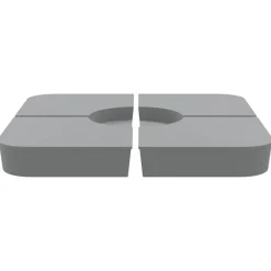4-delige Set parasolvoeten voor kruisvoet parasol 100 kg PP><noscript><img width=