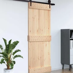 Deur NARVIK 70 x 210 cm Massief Grenenhout>vidaXL New