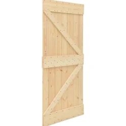 Deur NARVIK 80 x 210 cm Massief Grenenhout>vidaXL Best