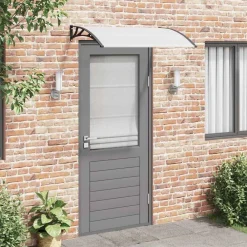 Tuin & Gazon*vidaXL Deurluifel 120x75 cm PC Zwart en transparant