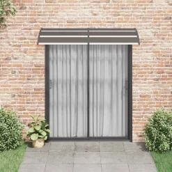 Tuin & Gazon*vidaXL Deurluifel 200x75 cm PC Zwart