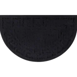 Woon- & Tuinaccessoires*vidaXL Deurmat halfrond 45x75 cm rubber en kokosvezel