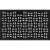 Woon- & Tuinaccessoires*vidaXL Deurmat rechthoekig 45x75 cm rubber