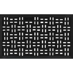 Woon- & Tuinaccessoires*vidaXL Deurmat rechthoekig 45x75 cm rubber