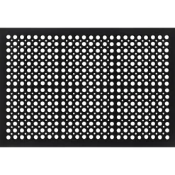 Woon- & Tuinaccessoires*vidaXL Deurmat rechthoekig 60x90 cm rubber